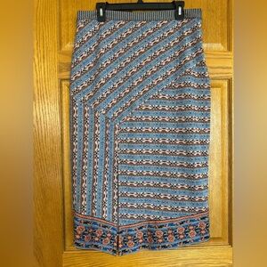 Anthropologie Knit Asymmetrical Skirt – Size Large
